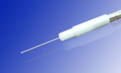 Optogenetics Cannula with sleeve and fiber