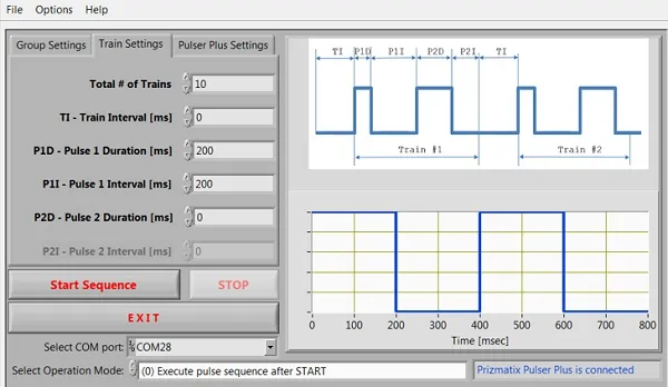Optogenetics Pulser / PulserPlus Programmable TTL Pulse